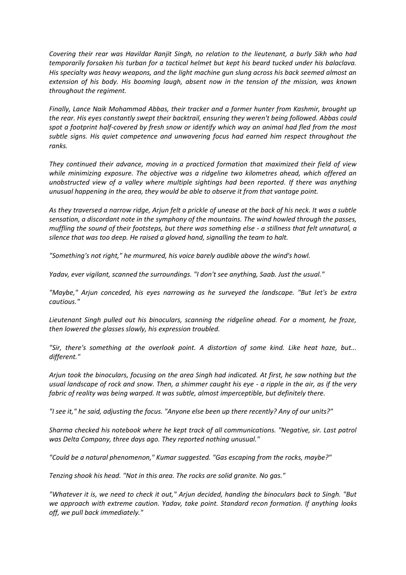 The Ashwatthama Paradox sample page 3