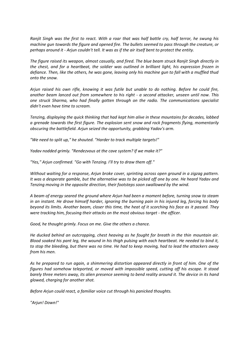The Ashwatthama Paradox sample page 6