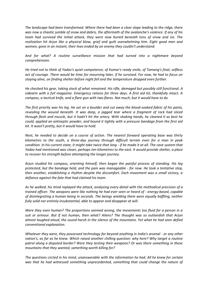 The Ashwatthama Paradox sample page 8