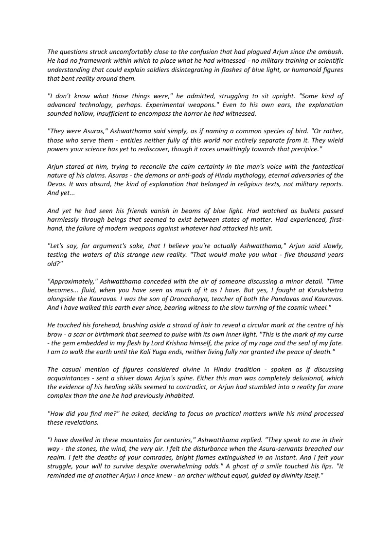 The Ashwatthama Paradox sample page 14