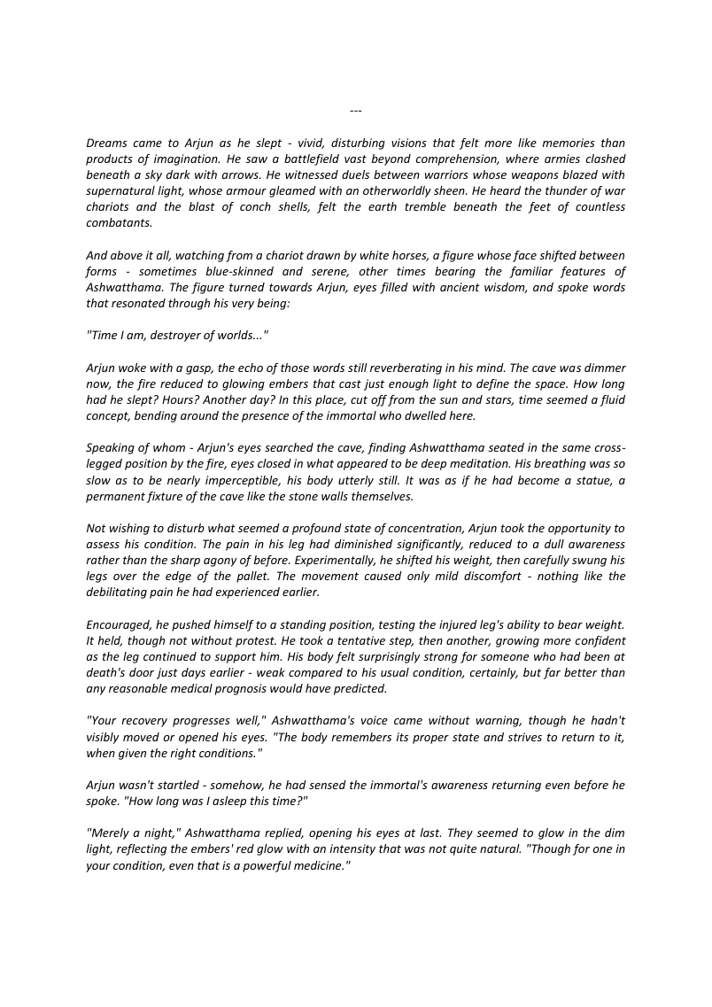 The Ashwatthama Paradox sample page 18