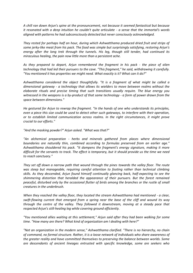 The Ashwatthama Paradox sample page 28