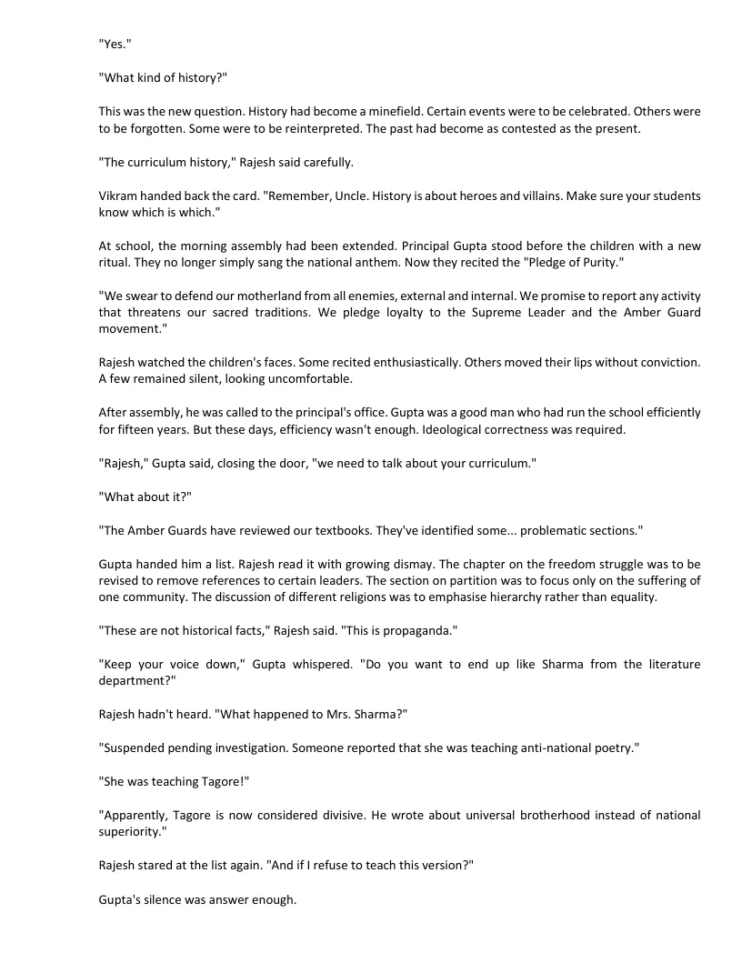 Between the Monsoons sample page 6
